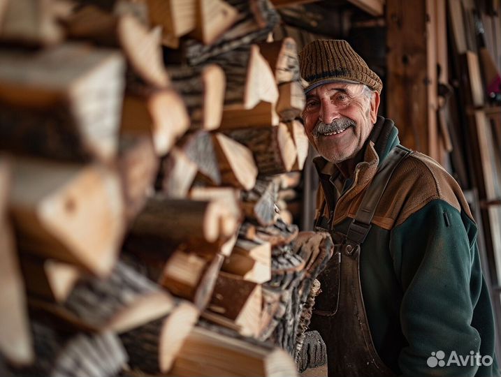 Дрова в укладку