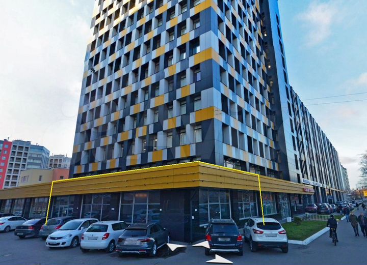 344м² активное в бизнес-центре