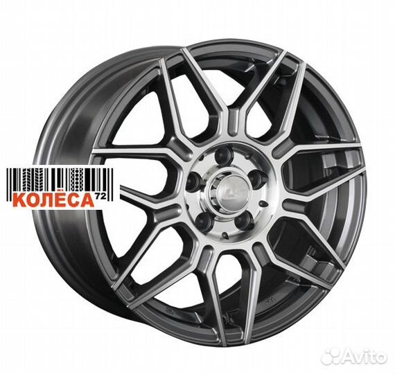 LS Wheels LS785 6.5x15 4x100 ET45 Dia60.1 GMF
