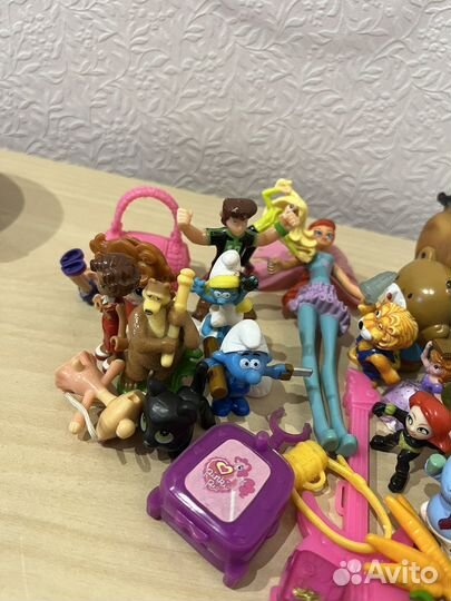 Игрушки из киндера и макдональдс