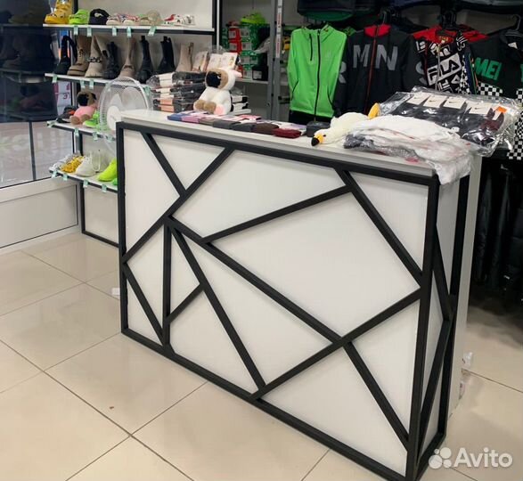 Стойка ресепшен лофт