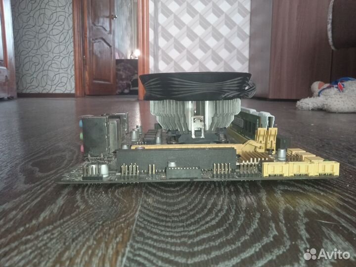 Комплект процессор, мат. плата, озу, кулер