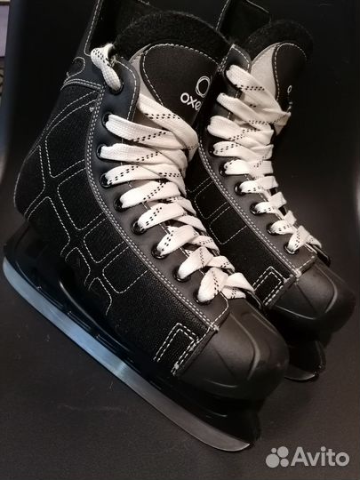 Коньки хоккейные oxelo 40