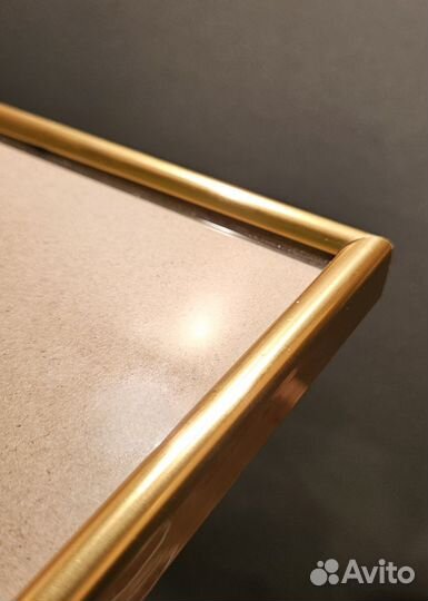 Рамка под латунь. Металл. А4