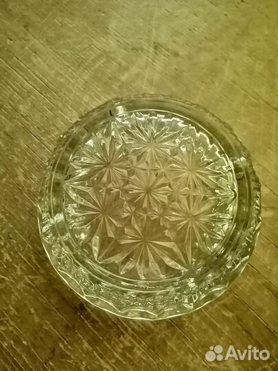 Хрустальная пепельница СССР