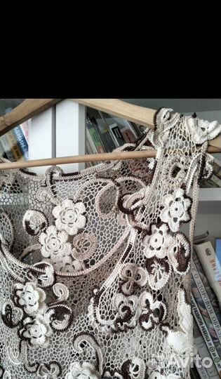 Платье ручной вязки