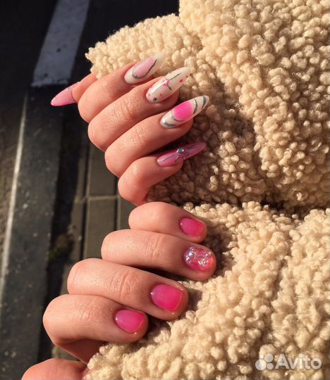 Маникюр, наращивание ногтей