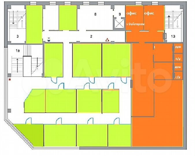 Помещение 204 м²