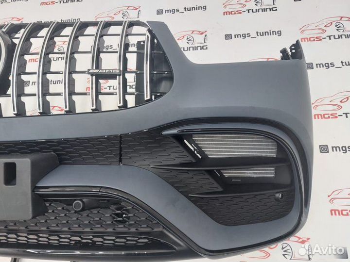 Обвес GLE 63s Black на Mercedes GLE-Coupe c167