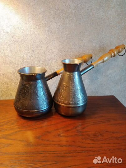 Турка для кофе медная 400 мл