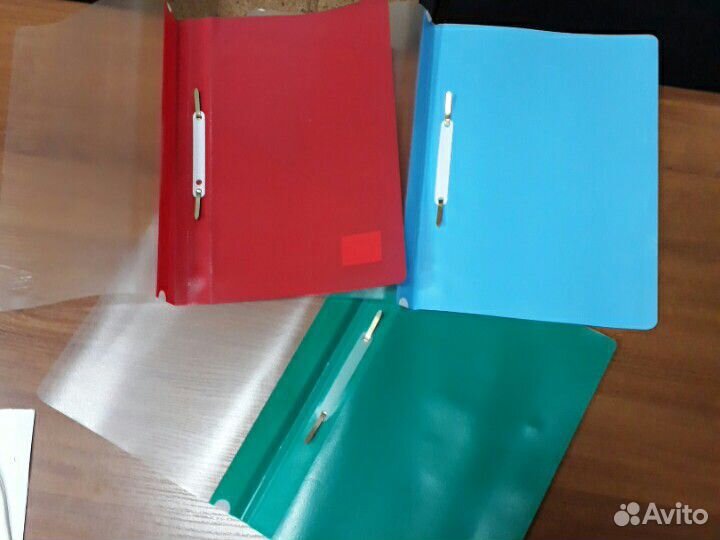 Папки пластиковые
