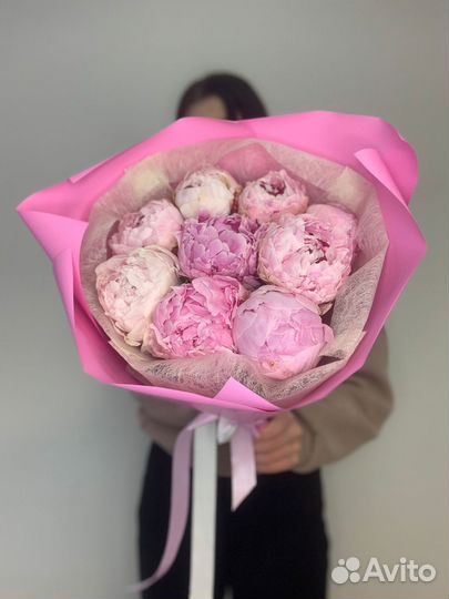 Пионы. Цветы. Доставка