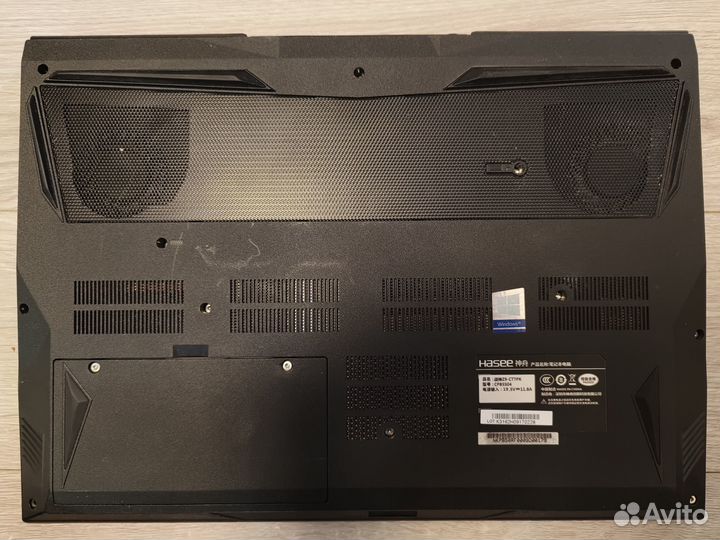 Игровой ноутбук Hasee / i7 / RTX 2070