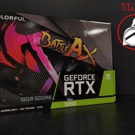 Colorful RTX 3060 Battle AX 12gb / Обмен/Гарантия