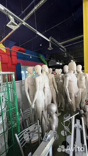 Торговое оборудование, манекены, металл
