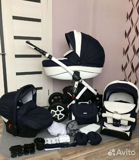 Коляска adamex barletta 3 в 1