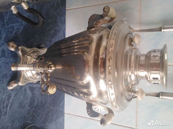 Самовар с паяльником С.С.С.Р