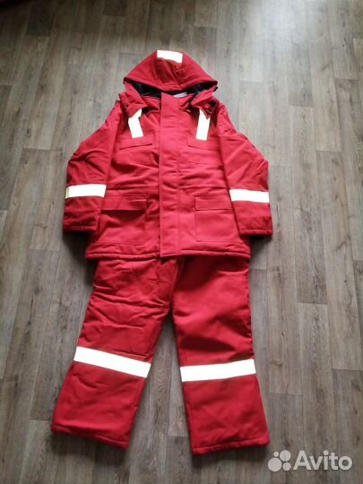 Комплект спецодежды зимний новый р. 52-54