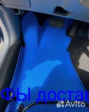 Эва Коврики 3D с бортами для авто