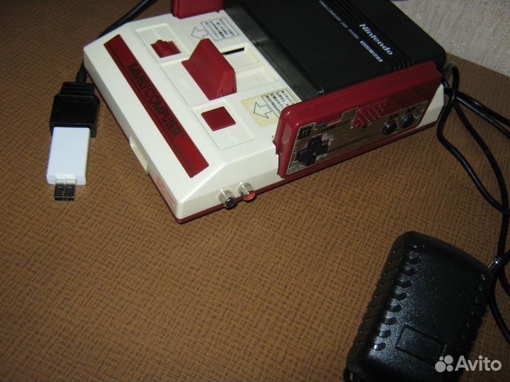 Famicom + RAM адаптер + FDS Stick