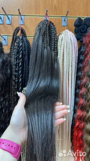 Комплект де кос новый + вплетение