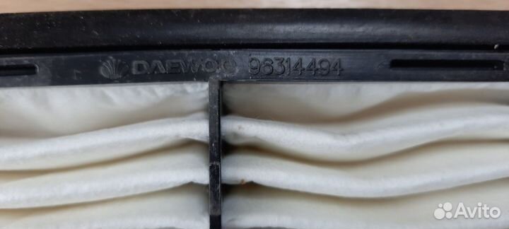 Фильтр воздушный Дэу Матиз / Спарк