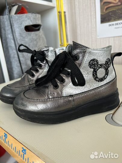 Ботинки котофей демисезонные для девочки 27 размер