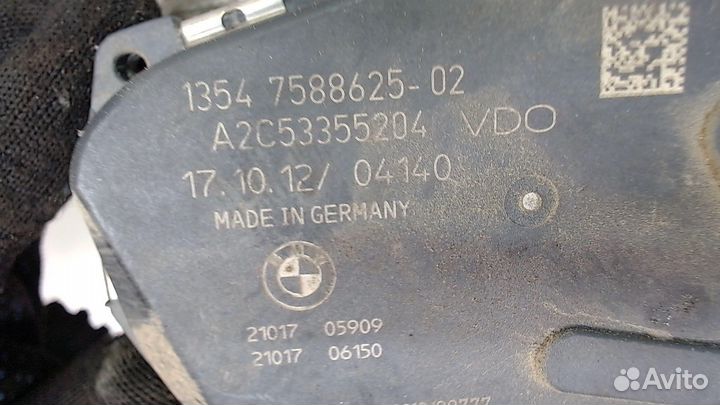 Заслонка дроссельная BMW 3 F30, 2015