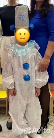 Костюм снеговика 116-122