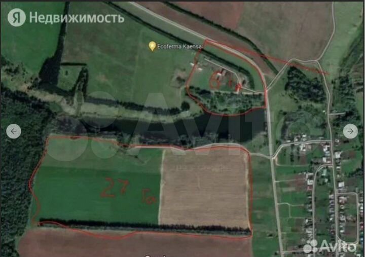 Участок 39 га (СНТ, ДНП)