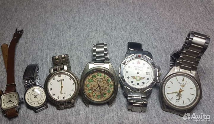 Наручные часы, более 20 штук