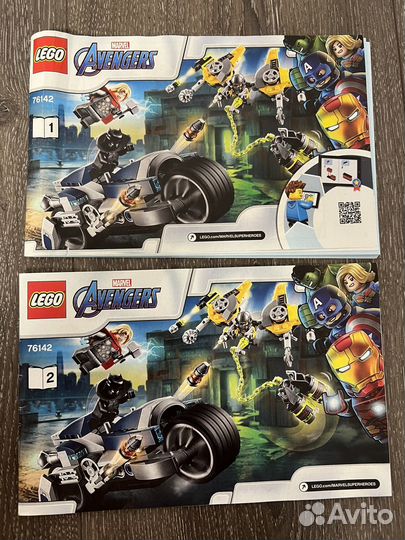 Lego Marvel 76142 Атака на спортбайке