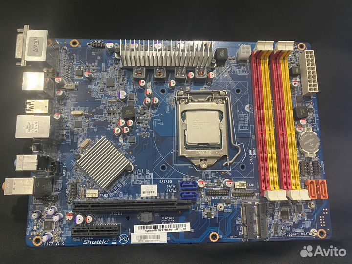 Материнская плата Shuttle SZ77R LGA1155