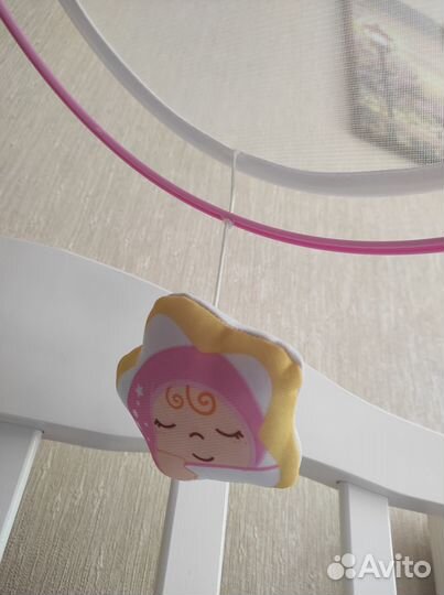 Детский мобиль Chicco Волшебные звёзды розовый