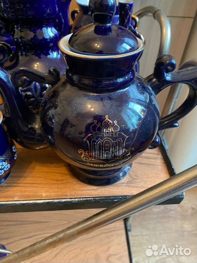 Синяя посуда СССР