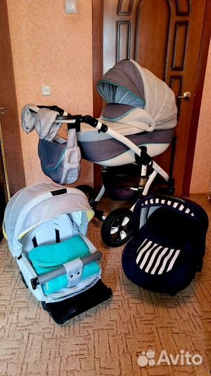 Коляска adamex gloria 3 в 1