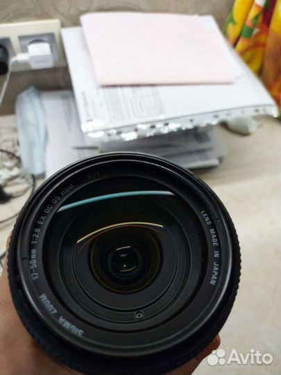 Объектив sigma dc 17-50mm 1:2.8 EX HSM