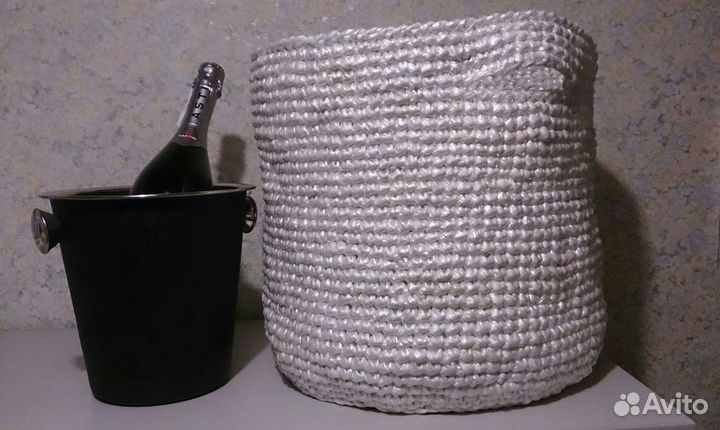 Корзина Boho для хранения интерьерная большая