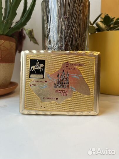 Портсигар винтаж СССР