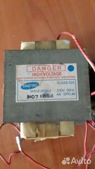 Трансформаторы микроволновой печи