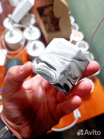 Подсвечник из гипса (кашпо)