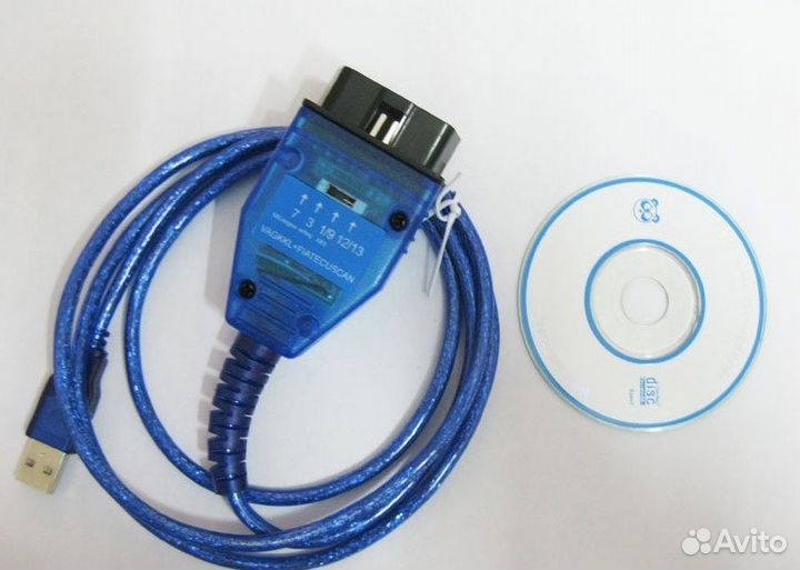 VAG COM KKL ftdi Диагностический кабель