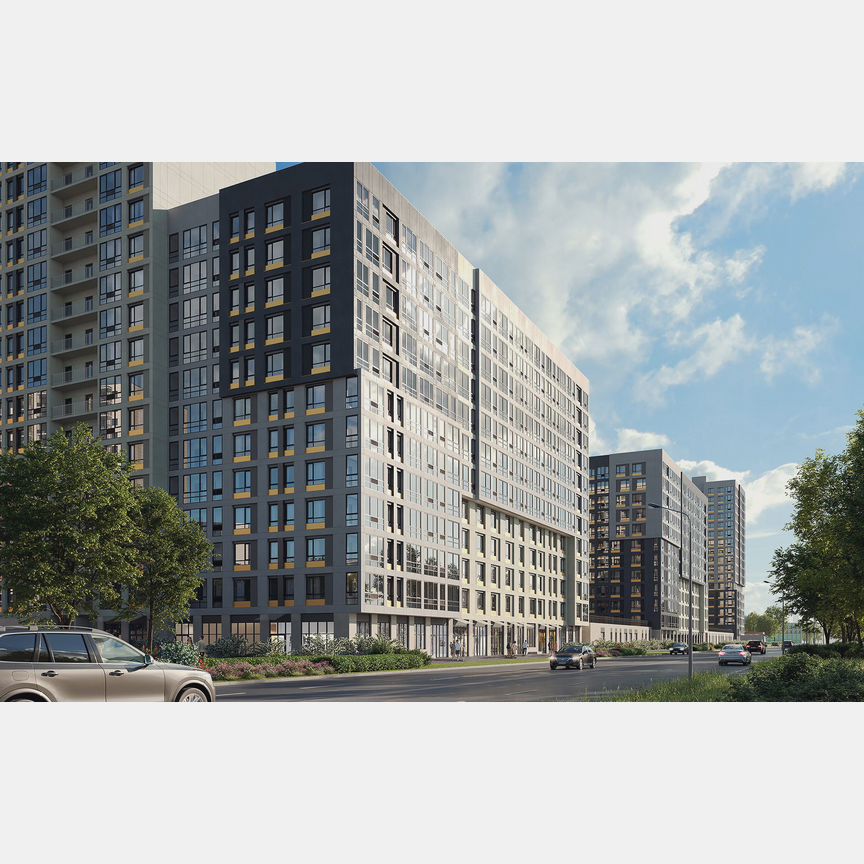 2-к. квартира, 64,3 м², 8/12 эт.
