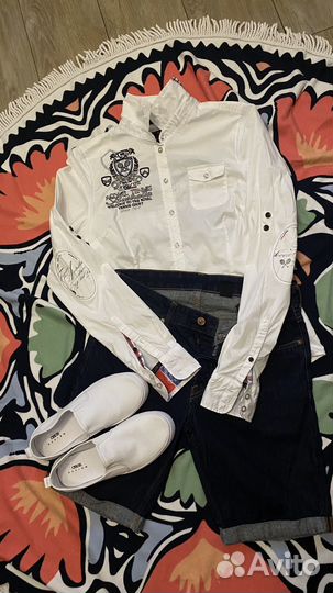 Рубашка белая женская 44 46