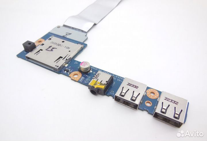 Плата USB audio разъемов для ноутбука Lenovo S300
