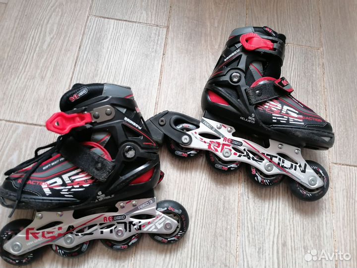 Роликовые коньки детские, размер 26-31