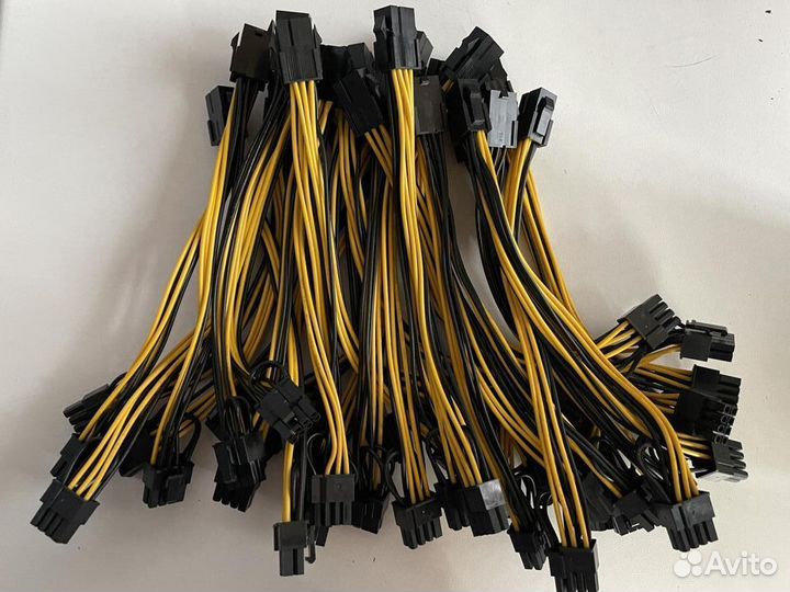 Переходники 6pin-2*8pin, EPS CPU, 2molex-8 pin