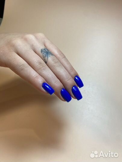 Маникюр и педикюр с покрытием гель лак