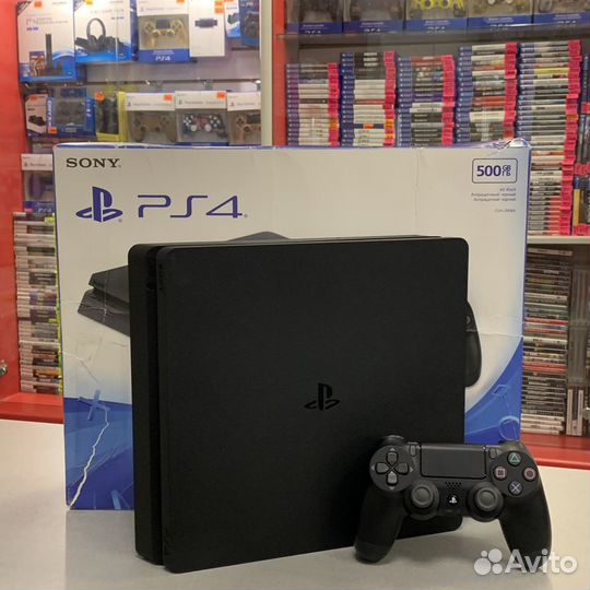Sony PS4 slim 1тб + игра
