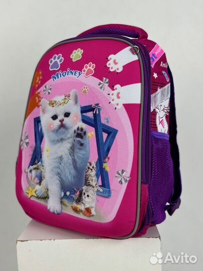 Рюкзак школьный для девочки новый ортопедический
